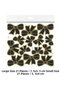 Black Set with Decorative Bows and Foils: 42 Pieces- - 2