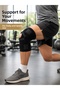 Knee Brace with Ligaments Open Patella Side Support Adjustable Strap Sports Knee Brace