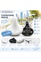 City Bike Saddle - Bicycle Seat Wide Spring White 25cm X 22cm - 2