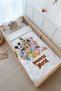 Single Duvet Cover and Fitted Sheet Set - Cartoon Series - Mini Mouse and Friends Pattern