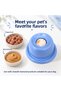 Rotating ball licking toy for dogs – wet food and treat dispenser - 7