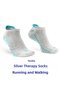 Silver Therapy Socks / Running & Hiking (Blue)