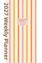 Keskin 2027 Year 8X16 cm Weekly Spiral Pocket Agenda - Line