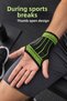 Knitted Sports Wristband That Wraps the Palm and Wrist -