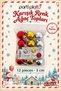 Mixed Color Christmas Tree Decoration Ball 3 cm 12-Pack - 3