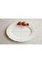 Ceramic Oval Presentation Plate with Strawberry Figure - Engagement Chocolate and Cake Serving Plate - Decorative Serving Plate Set of 2 - 4