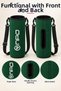 Ntk Shoulder Strap Padded Shock Absorbing Neoprene Fabric 1.5Lt Thermos Cover Green - 2