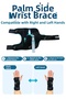 Palm Steel Support Hand Wrist Splint, Hand Wrist Brace, Wrist Support, Hand Wrist Bandage, Wrist Stabilizer for Carpal Tunnel And, Hand Wrist Support, Rest Splint, Medical Wristband - 4
