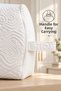Durable Knitted Pillow Bag 70 × 50 × 50 cm – 150 kg Carrying Capacity, with Handles, Zipper, and Portable - 4