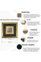 Nas Suresi Fabric Framed Painting - 2