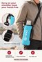 Ntk Shoulder Strap Padded Shock Absorbing Neoprene Fabric 1.5Lt Thermos Cover Turquoise - 5