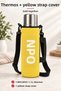 Nt01 2-Layer Vacuum Technology 24H Hot 48H Cold 72H Ice Preservation Steel Thermos with Yellow Cover - 7