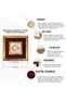 Bismillah and Word of Tevhid Fabric Framed Painting - 2