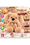 28 cm Musical Moving Plush Dog – Soft and Cute Playmate