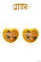Ilkestor - Lemon Heart Sponge Soap 135 Gr - 2 Pieces (210220) Set Product