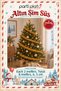 Gold Glitter Ornament 4 Pieces 2 Meters Total 8 m 6.5 cm Christmas Tree Decoration