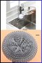 Pot and Pan Cleaning Wire with Handle Metal Ball Scrubber and Dishwashing Wire with Handle - 3