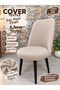 Teddy Chair Cover Kitchen Lounge Cafe Restaurant Chair Cover Brick Pattern