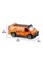 Pull and Drop Metal Orange Off-Road Minibus - 2