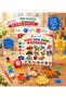 Wooden Painting Set Farm Animals 10 Pieces Mdf Figures Acrylic Paint and Brush Ages 3+