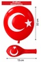 Ata Flag and Banner Balloon 20 Pieces Ata Balloon Decoration October 29 April 23 Red White Balloon Flag Balloon Feast - 3