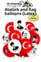 School Class Ornament 7 Types in 1 Pack Pennant Flag Flag Balloon Ataturk Balloon String Flag Flag with Streamer October 29 April 23 - 4