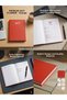 Colorful 2027 Orange Agenda 14X20 cm Daily Planner with Leather Cover - 5