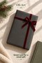 Italian Premium Gift Wrapping Paper - New Year Black 70 X 200 cm – 1 Roll Gift Paper - 6
