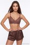 Mink Lace Balless Unlined Strap Bralette Knitted Bra Thmaw26Su00000