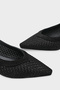 Sharyl Suede Mesh Genuine Leather Pointed Toe Flat Heeled Casual Women's Shoes - 4