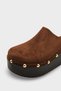 Marlane Women's Sabo Slippers with Wedge Heels and Closed Toe - 2