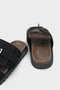 Regan Flat Heels Metal Buckle Pack Comfort Women's Slipper - 3