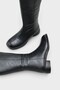 Juliana Round Toe Short Heeled Zippered Women's Boots - 5