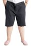 Mode XL Plus Size Men's Denim Shorts with Side Pockets NEW ARMINA 23806 Black