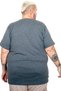 Mode XL Large Size Men's Originals Crew Neck T-Shirt 23102 Antra Melanj - 4