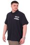 Fashion XL Large Size Men's T-Shirt Polo Neck Yourself U25310 Navy Blue - 4