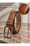 Men's 100% Genuine Leather Belt - 3