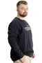 Mode XL Large Size Men's Sweat Bisyaka Do It Yourself 23168 Navy Blue - 3
