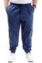 بنطلون Mode XL مقاس كبير من الكتان Cargo Jogger 21911 نيلي