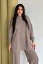 Women's Modal Jersey Oversized Modest Tunic Set 4028 - 5