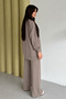 Women's Modal Jersey Oversized Modest Tunic Set 4028 - 7