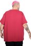 Fashion XL Battal Size Men's Tshirt Polo Collar Pocket Classic Pique 20552 Claret Red - 4