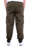 Mode XL Large Size Men's Gabardine Cargo Jogger Pants Nature 21927 Khaki - 4