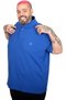 Fashion XL Battal Size Men's Tshirt Polo Collar Embroidered Classic Pique 20553 Saks - 2