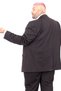 Mode XL Large Size Men's Suit Tintin Basic All 24020 Black - 3