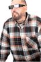 Mode XL Large Size Men's Lumberjack Shirt 25394 Nefti - 3