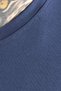 Big Size Men's T-Shirt Lycra V-Neck 20150 Indigo - 4