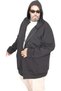 Mode XL Men's Cardigan Kapson Zippered Steel Interlock 21600 Black - 4