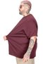 Tricou Basic Mode XL Mărime Mare 20031 Prune - 2