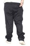 Mode XL Large Size Men's Gabardine Straight Leg Jogger Everest 21929 Black - 3
